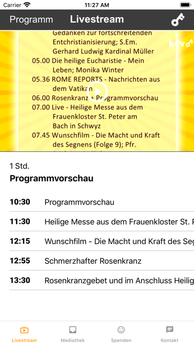 Screenshot #2 pour K-TV Katholisches Fernsehen