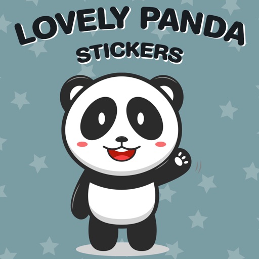 Lovely Panda Stickers & Emojis icon