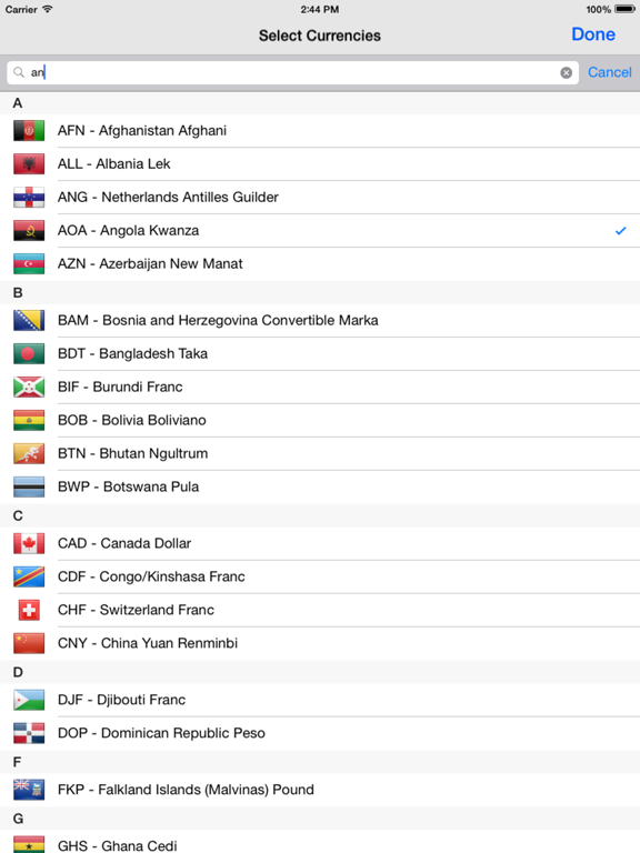 Screenshot #6 pour Currency Converter Info Plus