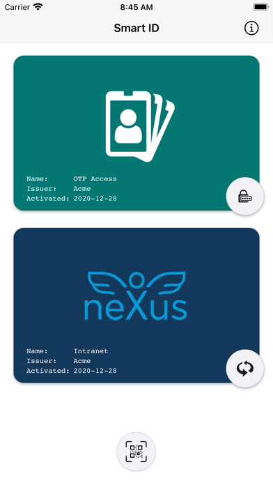 Nexus Smart ID Screenshot
