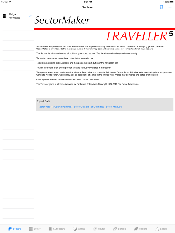 Screenshot #4 pour SectorMaker