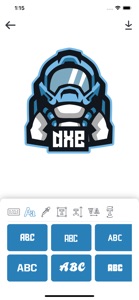 Logo Esport Gaming Maker - Axe screenshot #2 for iPhone