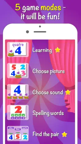 Game screenshot French language for kids Pro hack