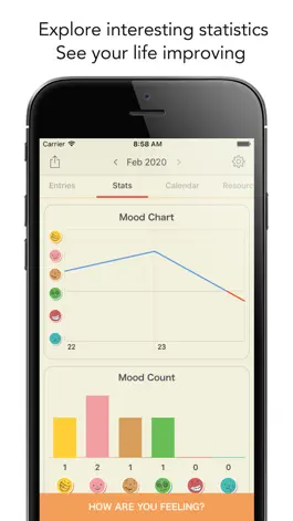 Game screenshot Emoly - Personal Mood Tracker hack