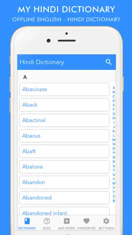 Game screenshot My Hindi Dictionary mod apk
