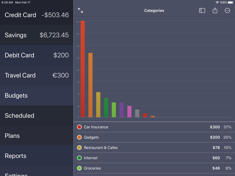 Debit & Credit - náhled