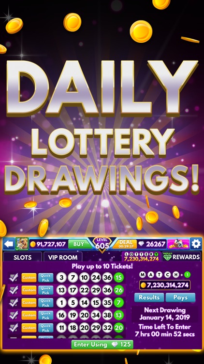 Diamond Sky: Slots & Lottery