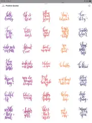 positive quotes stickers айпад изображения 3