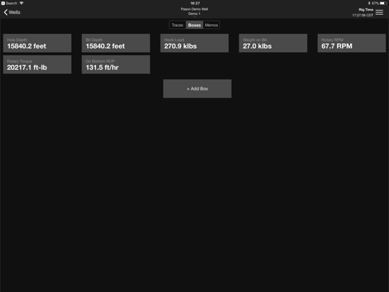 Pason Live iPad screenshot 3 - Business app
