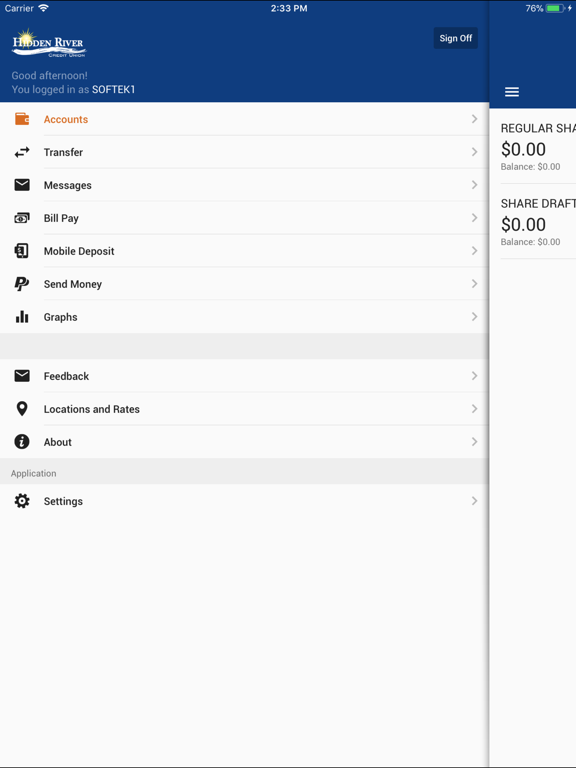 App screenshot