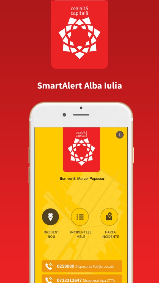 #1. SmartAlert Alba Iulia (iOS) 由: Primăria Alba Iulia