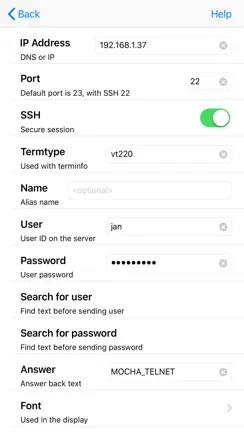 Telnet Lite iPhone image 4