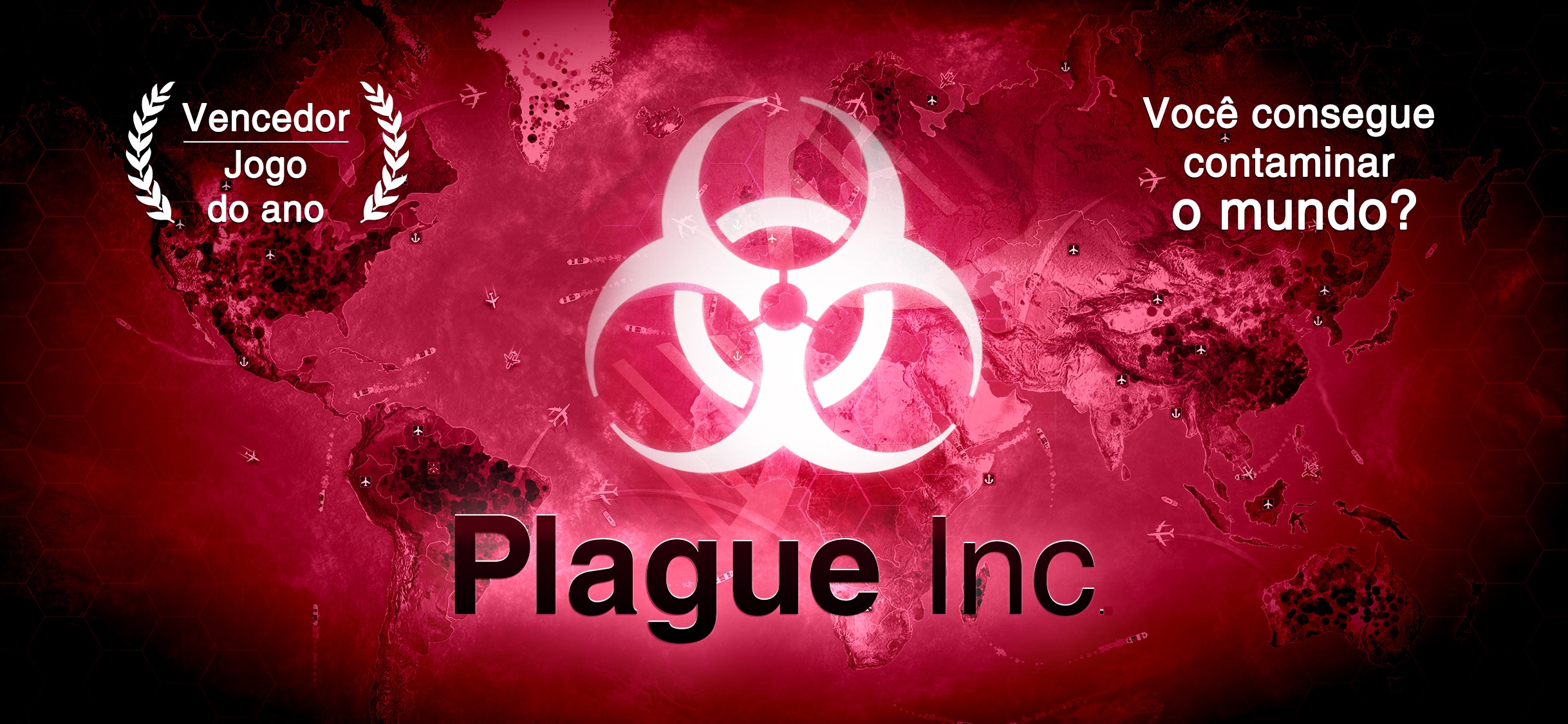 Screenshot do app Plague Inc.