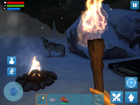 Screenshot #6 pour Forest Survival: Winter Island