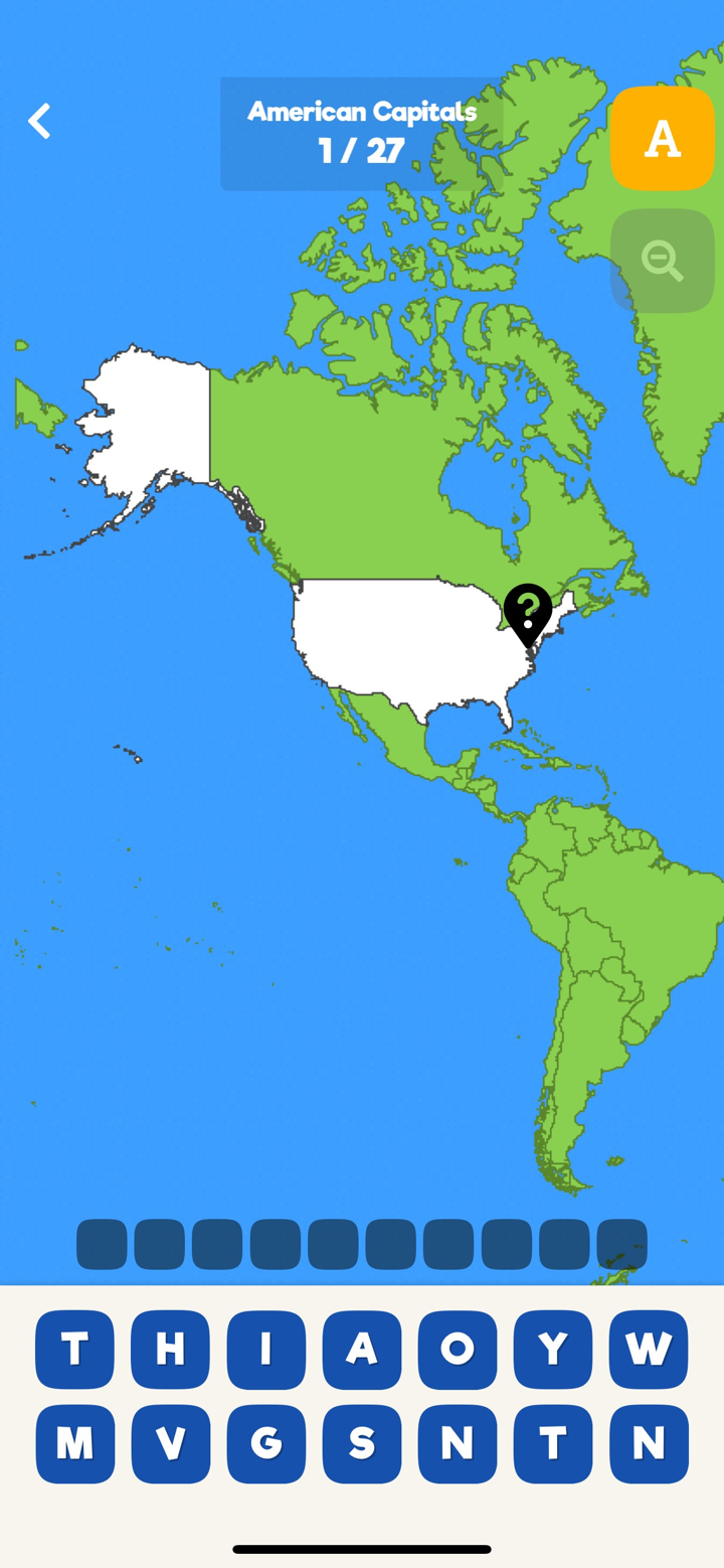 Map Quiz World Tour screenshot 2