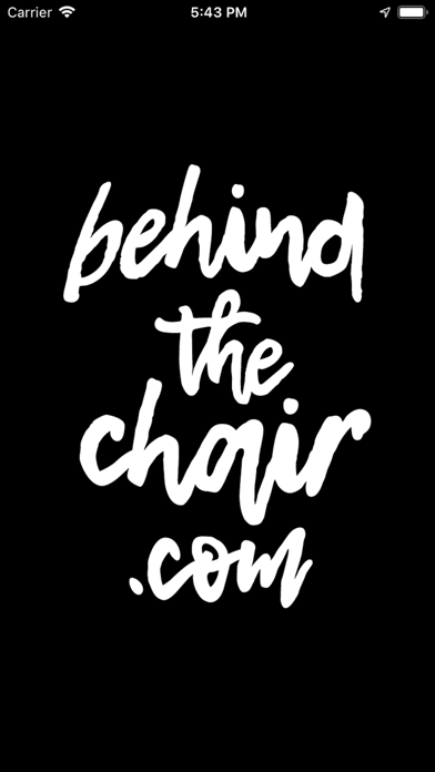 How to cancel & delete behindthechair from iphone & ipad 1
