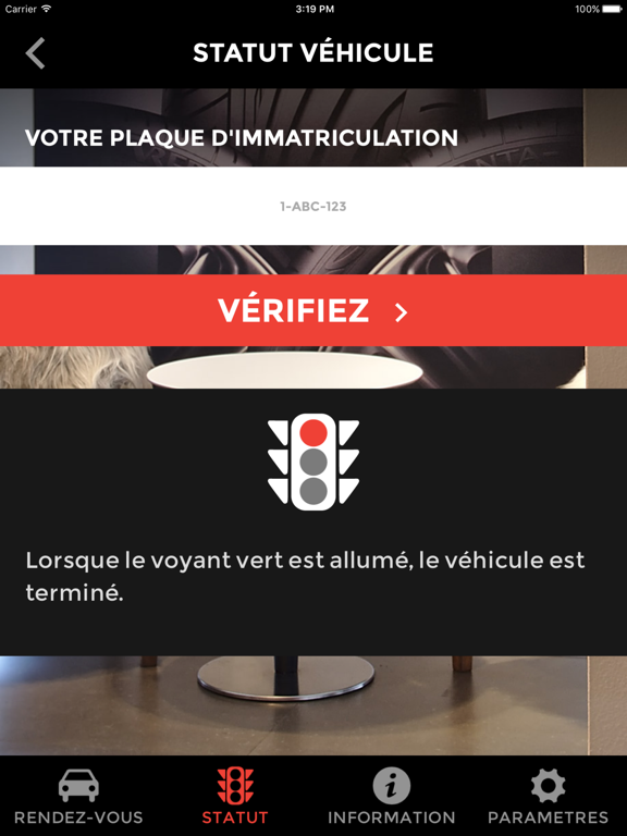 Pneu Vanhamme iPad screenshot