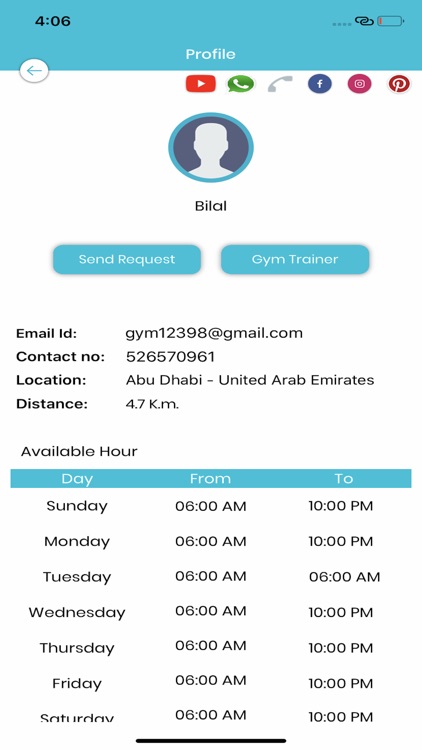 FitFinder - Find your Trainer