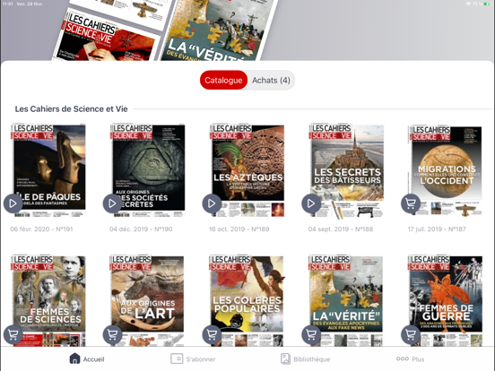 Screenshot #4 pour Les Cahiers de Science&Vie