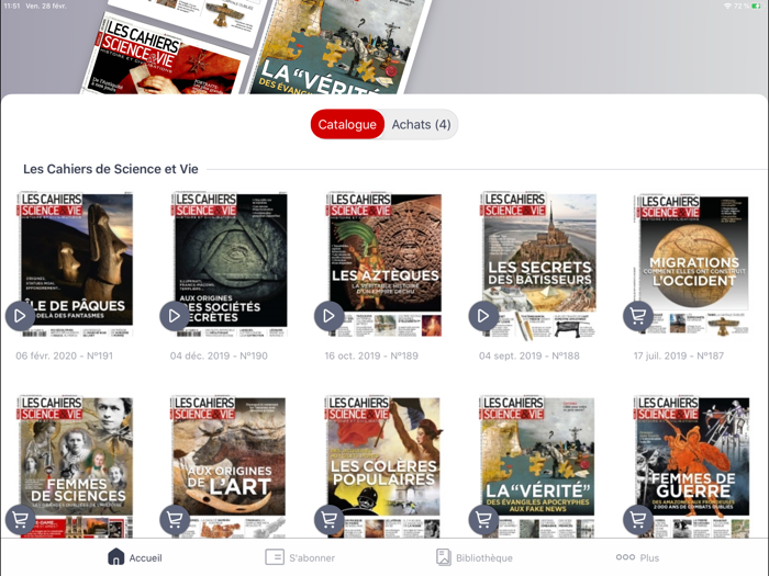 Les Cahiers de ScienceVie