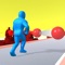 Run and avoid obstacles and balls