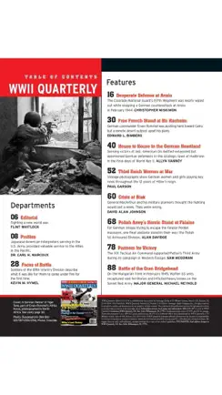 WWII Quarterly iPhone image 2