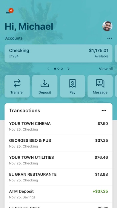 Gulfside Bank Screenshot