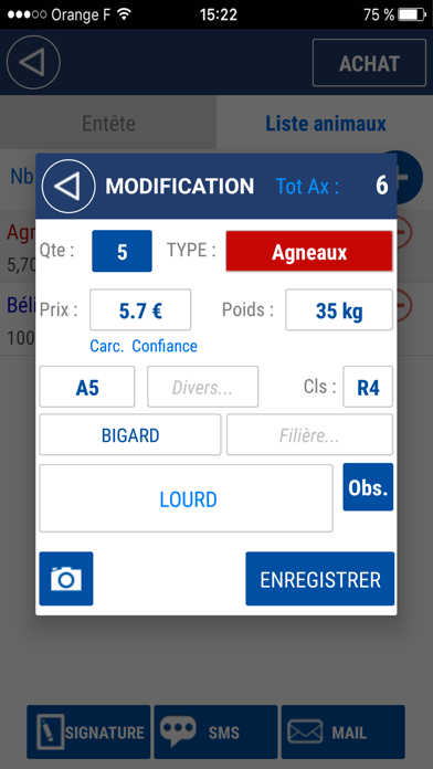 Screenshot #3 pour Gicab Achat multi-espèces