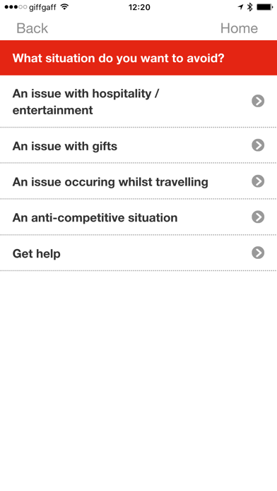App screenshot