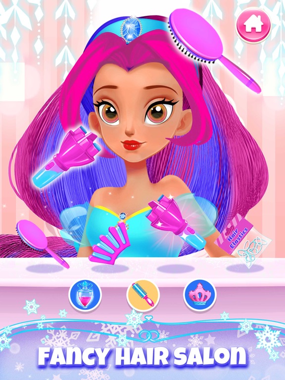 игра принцесса парикмахерская для iPad