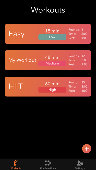 Callout - The Boxing App Screenshot