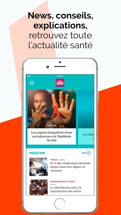 Screenshot #1 pour Top Santé : forme et bien-être
