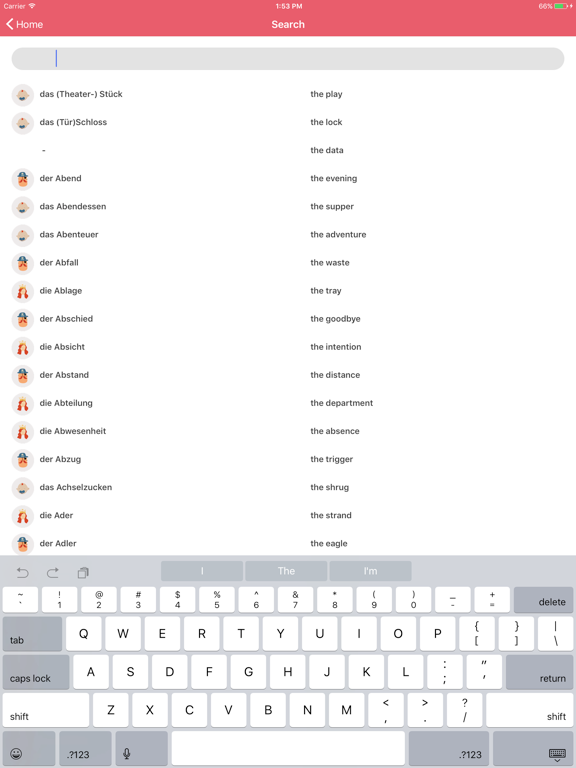 Screenshot #5 pour German Articles Buster