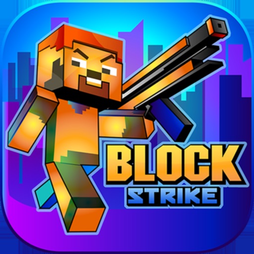 Block strike 3d icon