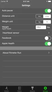 How to cancel & delete fitmeter run - gps tracker 4