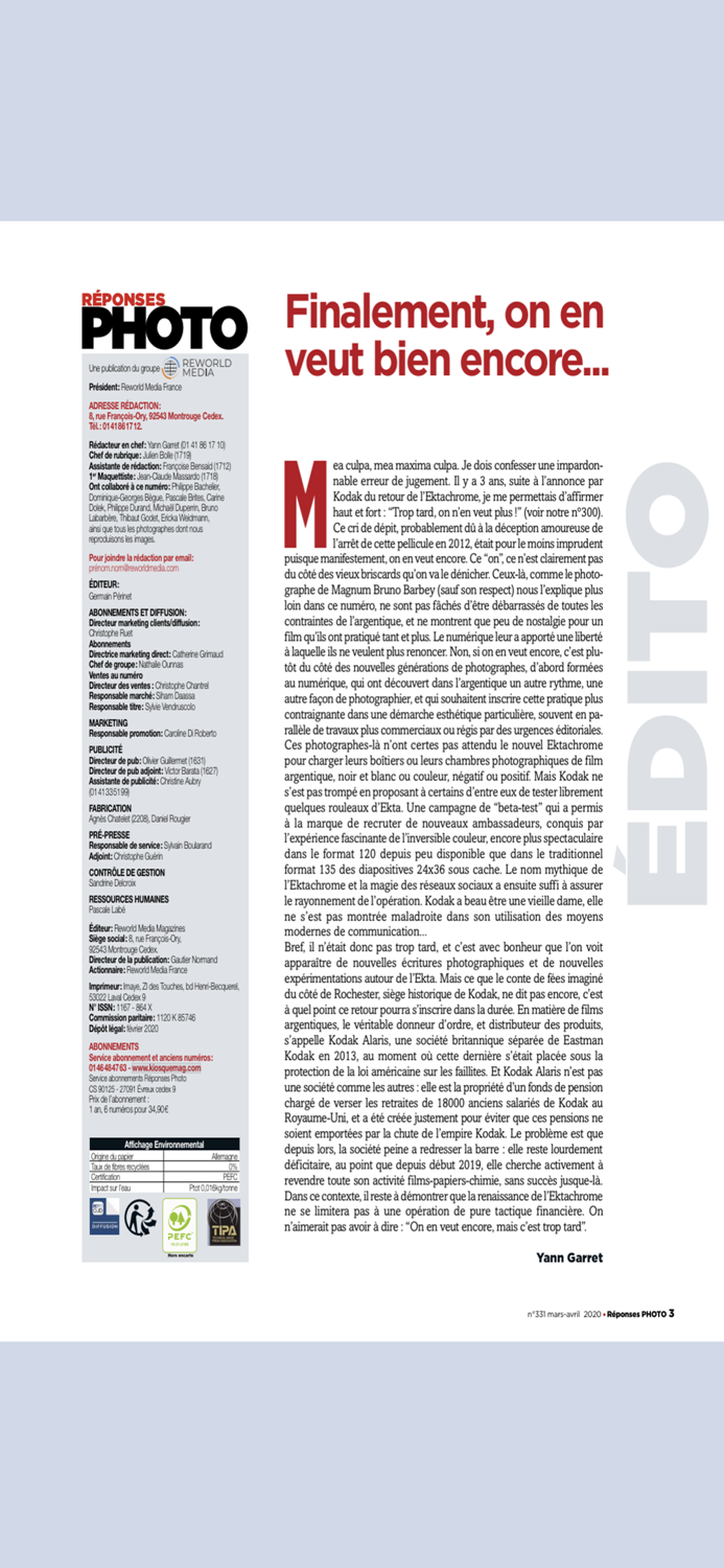Réponses Photo Magazine
