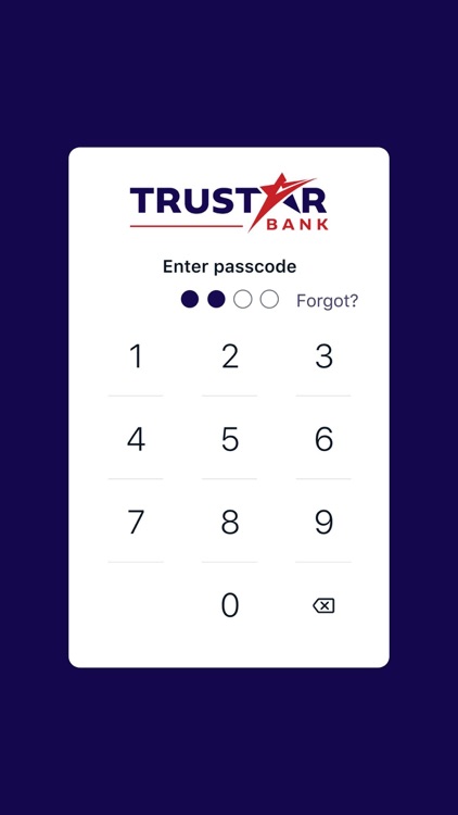 Trustar Bank Mobile Banking