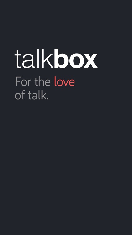 Talkbox Messenger