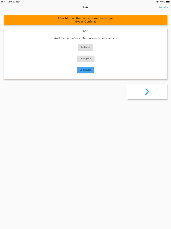 Screenshot #6 pour MECA - Car Quiz & Tutoriels