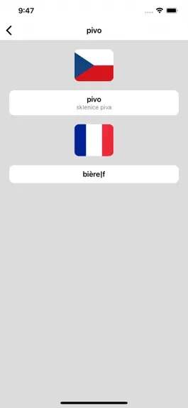 Game screenshot Dictionnaire Tchèque/Français apk