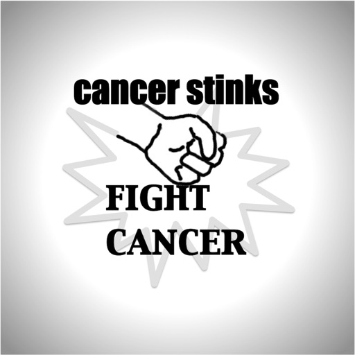 cancer stinks stickers icon