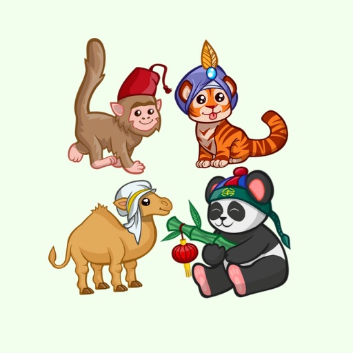 Cute Animals Emoji Stickers icon