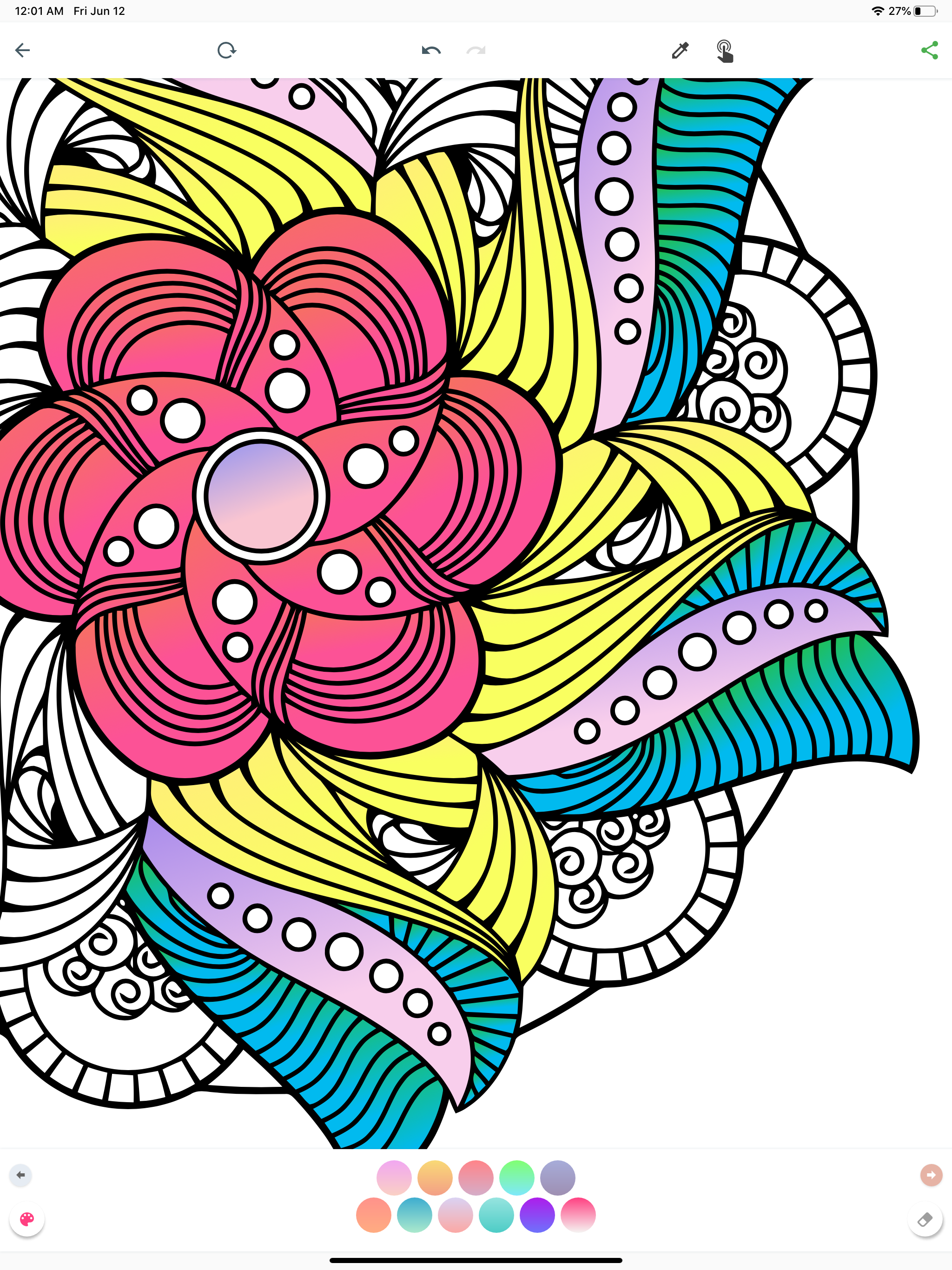 Coloring Book Pro Adult Relax screenshot 9