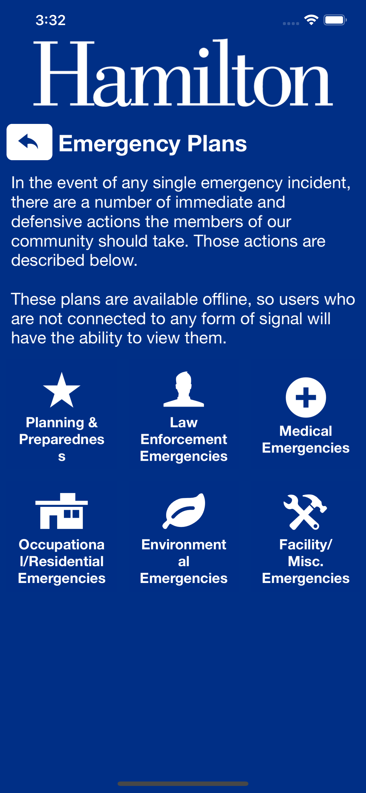 Hamilton College Mobile App screenshot 7