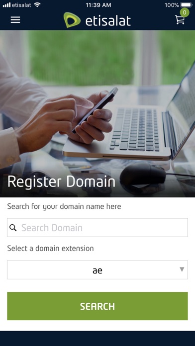 Screenshot #3 pour Etisalat Domains
