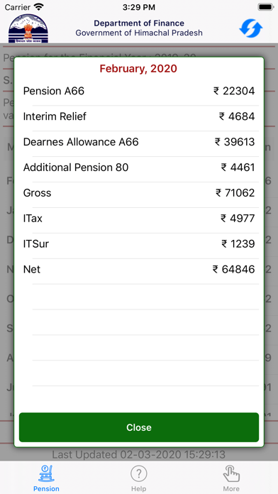 ePension HP Govt Pensionersのおすすめ画像4