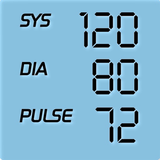 iVitals - Blood Pressure Cloud Icon