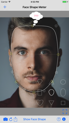 Face Shape Meter camera tool screenshot 3