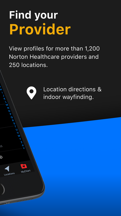 Norton Healthcare Screenshot