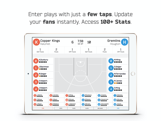 Screenshot #6 pour HoopMetrics | Basketball Stats